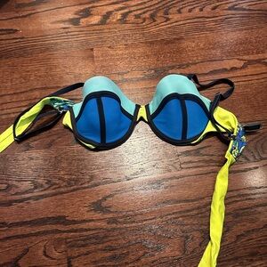 Medium Maaji bikini top, multicolored, never worn